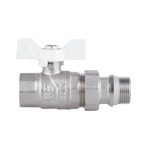 Кран шаровой "Американка" Thermo Alliance Forte 3/4" с антитечкой прямой SF222W20 №12