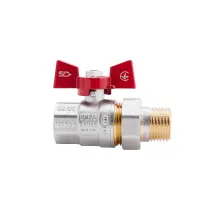 Кран кульовий "Американка" Thermo Alliance Standart 3/4" ВЗ прямий SD220NW20PN40