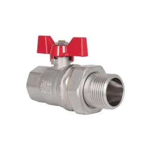 Кран кульовий "Американка" Thermo Alliance Standart 1" ВЗ прямий SD220W25 №12