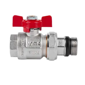 Кран шаровый "Американка" Icma 3/4" прямой №348 №6