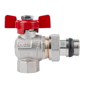 Кран кульовий Icma FAR. ROSSA 1/2" кутовий №362 №6