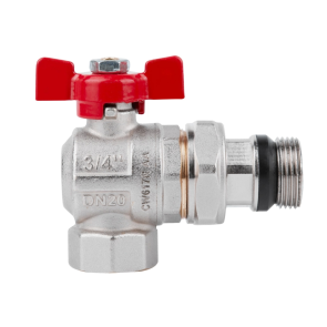 Кран кульовий Icma FAR. ROSSA 3/4" кутовий №362 №8