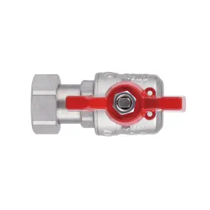 Кран шаровый с накидной гайкой SD Forte1/2" УЗ для воды угловой SF224W15 №14