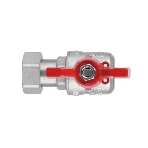 Кран шаровый с накидной гайкой Thermo Alliance Forte 3/4" УЗ для воды угловой SF224W20 №12