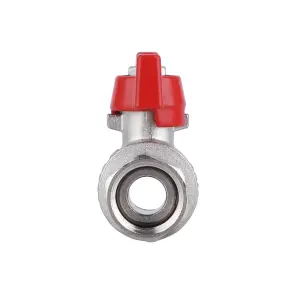 Кран шаровый с накидной гайкой Thermo Alliance Forte 1/2"х ВР для воды прямой SF260W15 №9