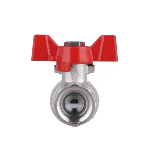 Кран шаровый с накидной гайкой Thermo Alliance Forte 1/2"х ВР для воды прямой SF260W15 №13