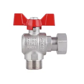 Кран шаровый с накидной гайкой Thermo Alliance Forte 3/4" УЗ для воды угловой SF224W20 №19