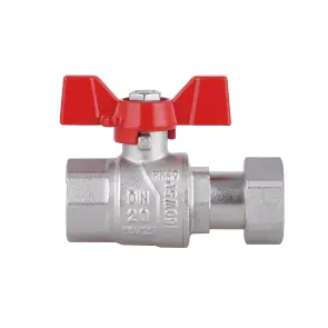Кран шаровой с накидной гайкой Thermo Alliance Forte 3/4" ВР для воды прямой SF260W20 №12