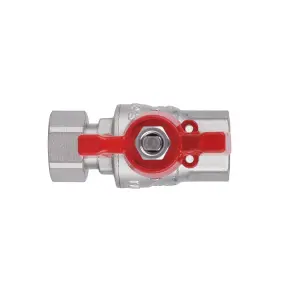 Кран шаровый с накидной гайкой Thermo Alliance Forte 1/2"х ВР для воды прямой SF260W15 №23