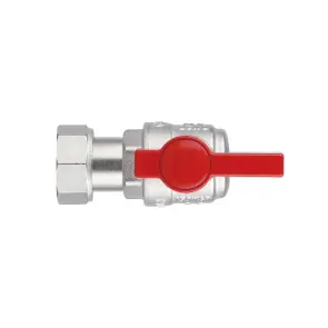 Кран шаровой Thermo Alliance Standart 3/4"ВВ угловой, PN40, с накидной гайкой TAS223W20 №7