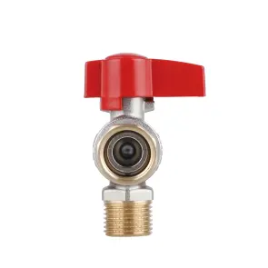 Кран шаровой Thermo Alliance Standart 1/2"ВЗ угловой, PN40, с накидной гайкой TAS224W15 №13