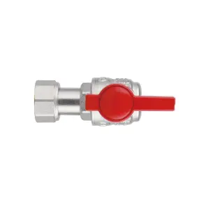 Кран шаровой Thermo Alliance Standart 1/2"ВЗ угловой, PN40, с накидной гайкой TAS224W15 №21