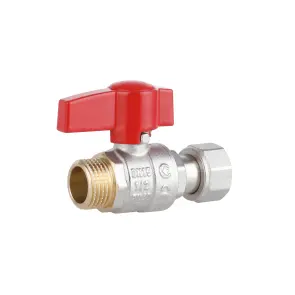 Кран шаровой Thermo Alliance Standart 1/2"ВЗ прямой, PN40, с накидной гайкой TAS261W15 №10