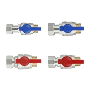 Комплект прямых кранов Thermo Alliance Standart 1/2"ВН-3/4"ВН с накидной гайкой для подключения котла TAS262RBW1520 №12