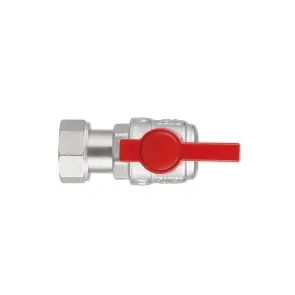 Кран шаровой Thermo Alliance Standart 3/4"УЗ угловой, PN40, с накидной гайкой TAS224W20 №21