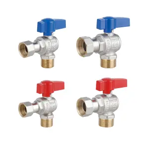 Комплект угловых кранов Thermo Alliance Standart 1/2"ВН-3/4"ВН с накидной гайкой для подключения котла TAS225RBW1520 №16