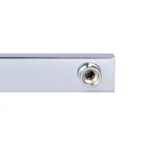 Кронштейн для верхнего душа Qtap Trubice 400 мм прямоугольный QTTRU120CRM45928 Chrome №3