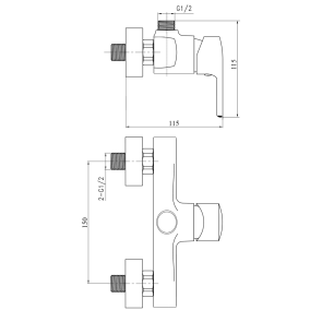 Комплект Brinex 40W 1+1=3 №3