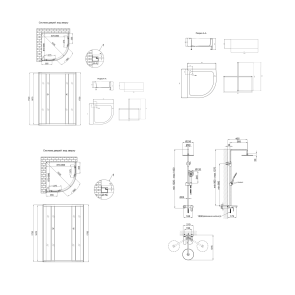 Комплект для душевої Latwa: Душева кабіна LLSC9090SATMIDGR2SET+Душева система на 3 споживача LDLAT1030CRM45417 №4
