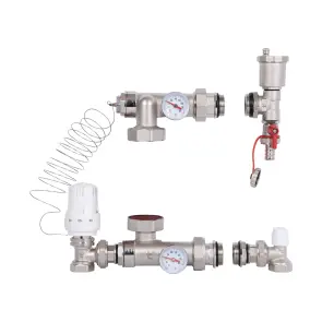 Смесительная группа Thermo Alliance Standart 1'' без байпаса SF006W25 №1
