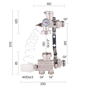 Смесительная группа Thermo Alliance Standart 1" SF007W25 №8
