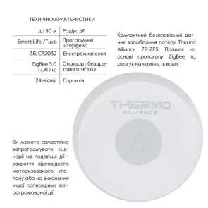 Thermo Alliance ZigBee Датчик протоку ZB-ZFS №2