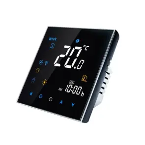 Thermo Alliance Проводящий недельный термостат(16A+NTC) с WiFi BHT-3000-GBLW №1