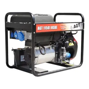 Бензиновый генератор AGT 11501 HSBE R16 №1
