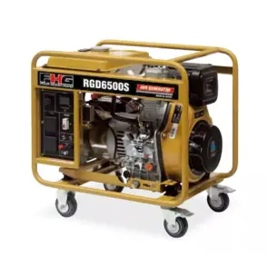 Генератор дизельный Daishin RGD6500S, 230В/50Гц,4,8/4,4кВа №1