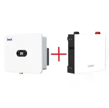 Комплект Інвертор+Акумулятор:Інвертор гібридний INVT XD6KTL 6kW, 48V+Літієва акумуляторна батарея Dyness DL5.0C 51.2В 5.12 кВт/год 100А з підігрівом та Wi-Fi модулем