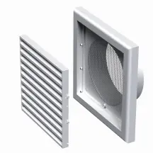 Решітка Vents МВ 100 Вс біла купити