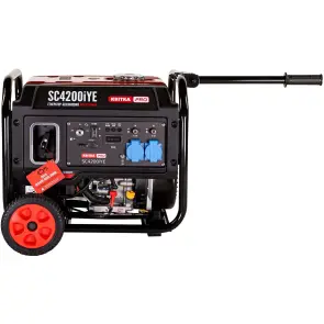 Інверторний бензиновий генератор КВІТКА PRO SC4200iYE (4.2 кВт) №3