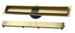Трап для душу VBI FORT 2в1 80 BRUSHED GOLD №2