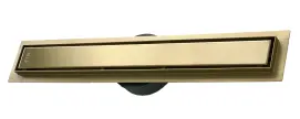 Трап для душа VBI FORT 2в1 90 BRUSHED GOLD