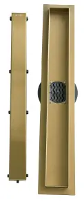 Трап для душу VBI FORT 2в1 80 BRUSHED GOLD №3