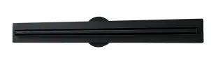 Трап для душу VBI FORT SLIM 80 BLACK №1