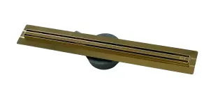 Трап для душа VBI FORT SLIM 60 GOLD №1