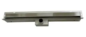 Трап для душа VBI KENT WALL 2в1 90 CHROME настенный №1