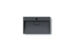 Умивальник (раковина) VBI ESTE 60 BLACK 1/O накладний підвісний №6