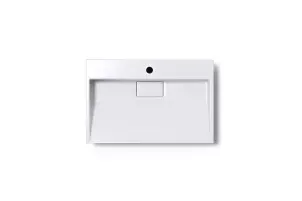 Умивальник (раковина) VBI ESTE 70 WHITE 1/O накладний підвісний №4