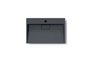 Умывальник (раковина) VBI ESTE 70 BLACK 1/O накладной подвесной №5