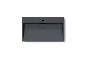 Умывальник (раковина) VBI ESTE 80 BLACK 1/O накладной подвесной №4