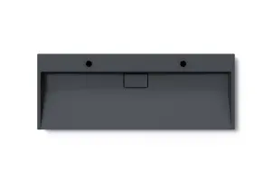 Умывальник (раковина) VBI ESTE 120 BLACK 2/O накладной подвесной №1