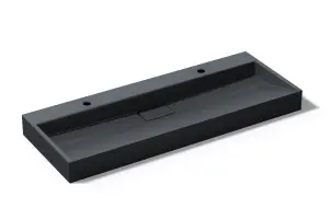 Умывальник (раковина) VBI ESTE 120 BLACK 2/O накладной подвесной №3