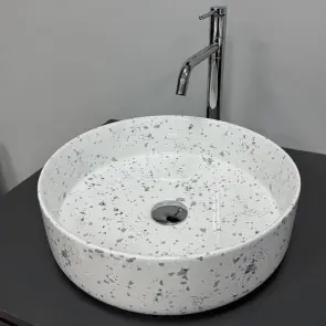 Умивальник (раковина) VBI BARI S GREY MOSAIC накладний №1