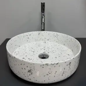 Умивальник (раковина) VBI BARI S GREY MOSAIC накладний №2