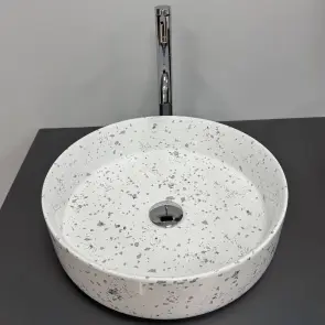 Умивальник (раковина) VBI BARI S GREY MOSAIC накладний №5