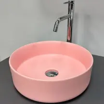 Умывальник (раковина) VBI PRATO PINK MATT накладной