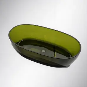 Ванна VBI VESUVIO GREEN 170 x 78 отдельностоящая стеклянная №1