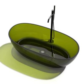 Ванна VBI VESUVIO GREEN 170 x 78 отдельностоящая стеклянная №2